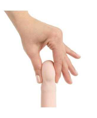 Good Vibes Only - Thrusting Vibrator - Soft Silicone - Pink