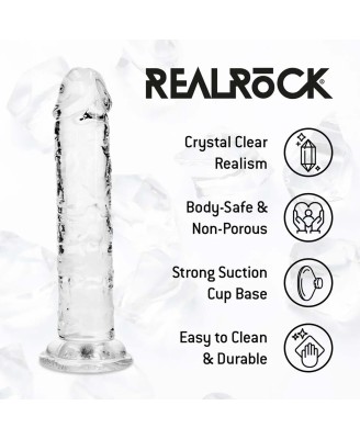 Realistic Dildo - 5" / 12,7 cm - Transparent