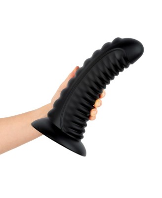 BUTTR - Double Ribbed Butt Plug - 26cm