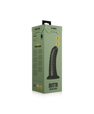BUTTR - Double Ribbed Butt Plug - 26cm
