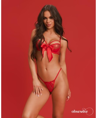 Gifty Red komplet 2-częściowy L/XL