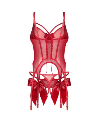 Gifty Red gorset i stringi  S/M