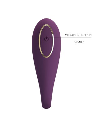 PRETTY LOVE - August, Mobile APP Long-distance Control 12 vibration functions, ABS Silicone, USB rechargeable