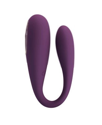 PRETTY LOVE - August, Mobile APP Long-distance Control 12 vibration functions, ABS Silicone, USB rechargeable