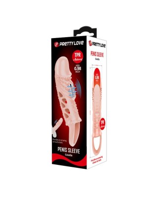 PRETTY LOVE - Cecelia PENIS SLEEVE , Vibration