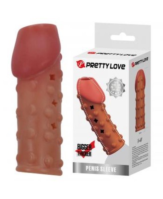 PRETTY LOVE Penis Sleeve, TPR, Waterproof
