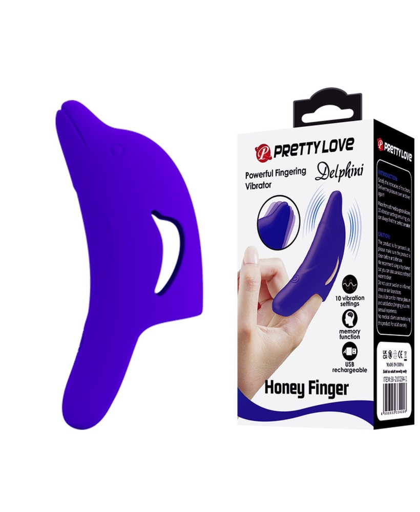 PRETTY LOVE - Delphini, Honey Finger 10 vibration functions