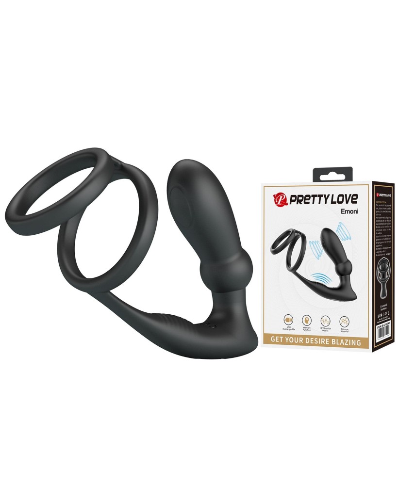 EMONI, 12 vibration functions 12 thrusting settings Memory function