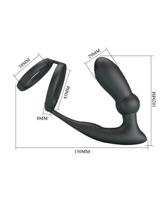 EMONI, 12 vibration functions 12 thrusting settings Memory function