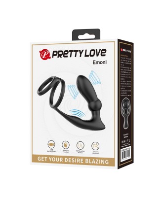 EMONI, 12 vibration functions 12 thrusting settings Memory function