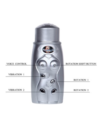 BAILE- VAGINA AND ASS, Vibration Rotation Heating function Sex talk