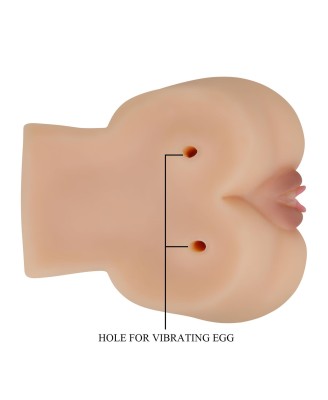 CRAZY BULL - Kylie, Vibration Double holes TPR ABS