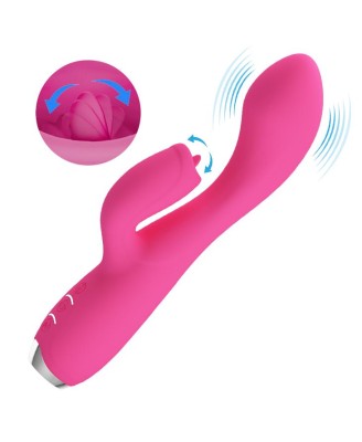 PRETTY LOVE - GLORIA Pink, 12 vibration functions 3 pulse wave settings Memory function