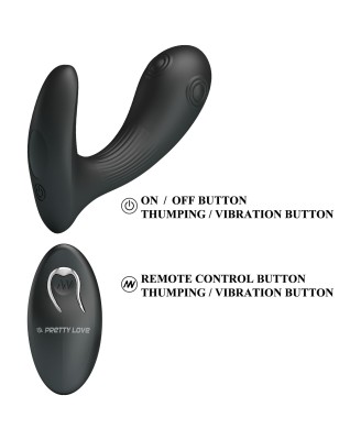 Pretty Love Mirabelle Remote Thrusting G-Spot Vibrator