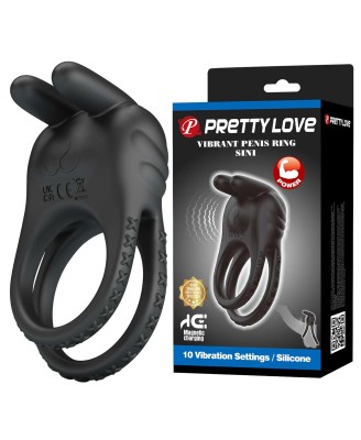 Pretty Love Sini Vibrating Rabbit Penis Ring