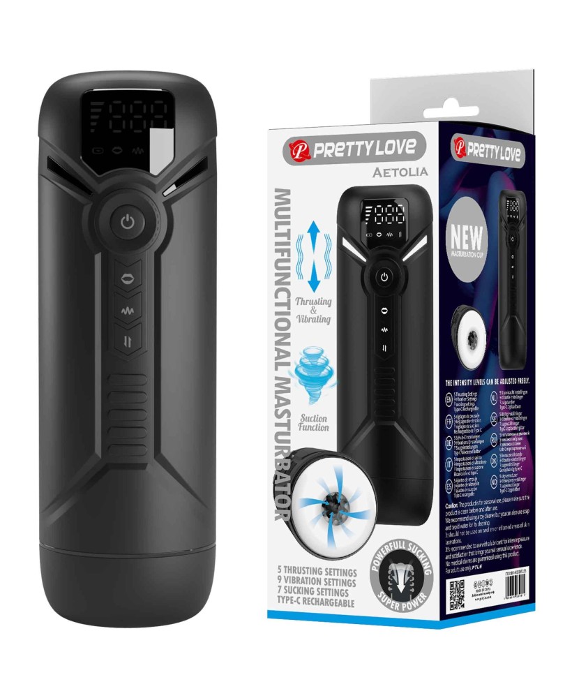 Pretty Love Aetolia 3-in-1 Automatic Masturbator