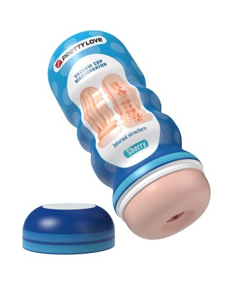 Pretty Love Sherry Multi-Texture Vacuum Cup Masturbator
