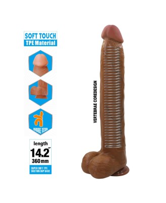 Pretty Love Dany Realistic Flexible Dildo