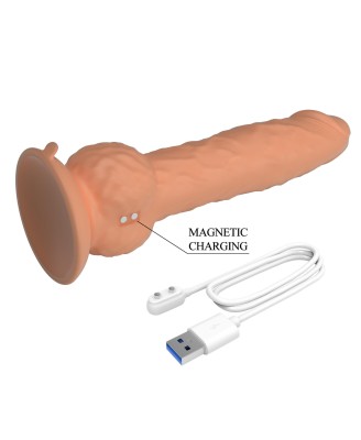 Pretty Love Eren Touch-Sensitive Thrusting Dildo - Flesh