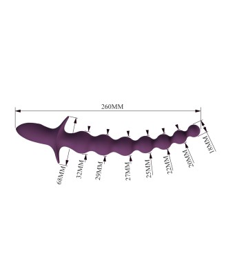 Pretty Love Rigdon Vibrating Anal Beads