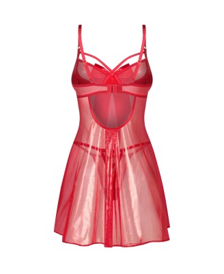 Gifty Red babydoll i stringi L/XL
