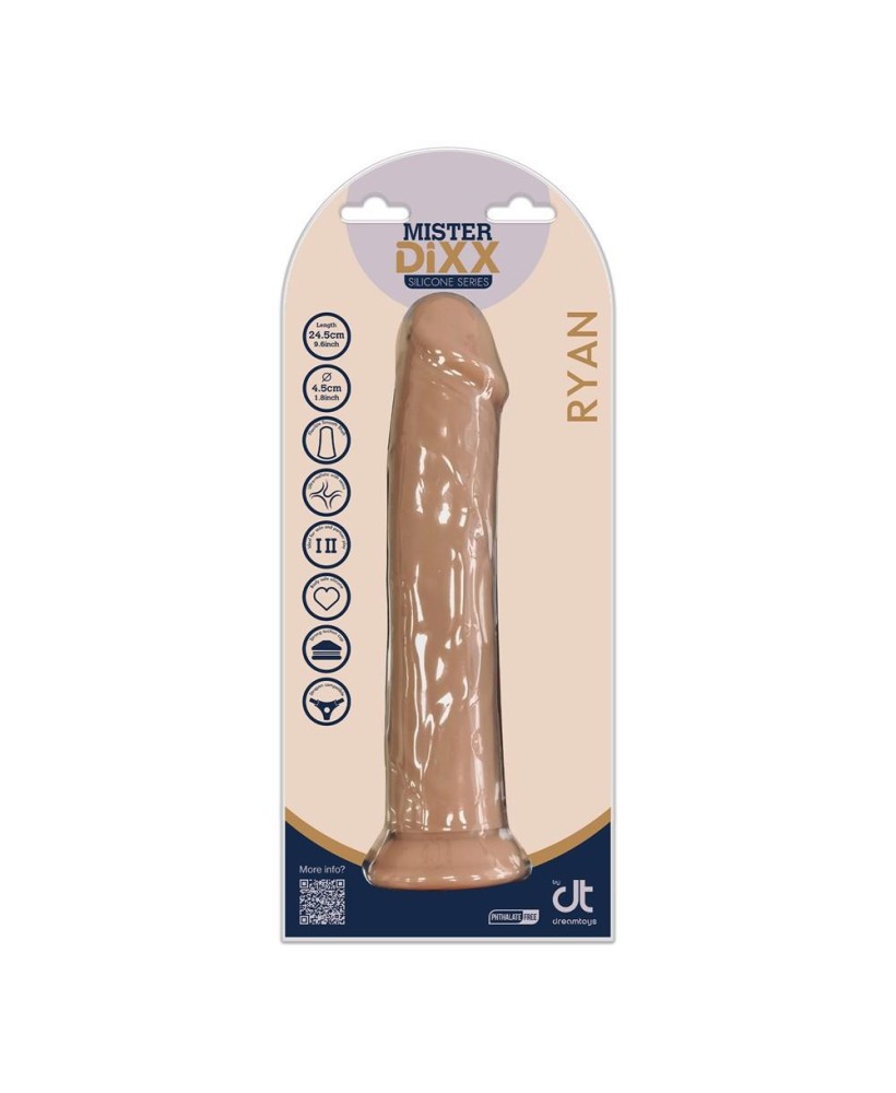 MISTER DIXX RYAN 9,6 INCH SILICONE DONG