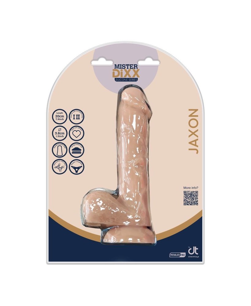 MISTER DIXX JAXON 7,8 INCH SILICONE DILDO