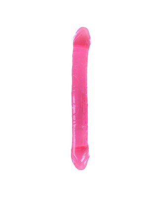 BUBBLEGUM BLAST LOLLIPOP LOOP PINK CLASSIC JELLY 9,8 INCH DOUBLE DONG