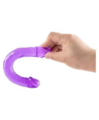 BUBBLEGUM BLAST LOLLIPOP LOOP PURPLE CLASSIC JELLY 9,8 INCH DOUBLE DONG