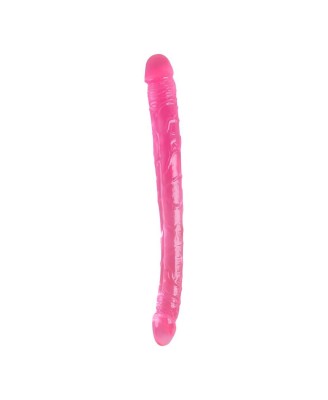 BUBBLEGUM BLAST GROOVY TIMES PINK CLASSIC JELLY 14,8 INCH DOUBLE DONG