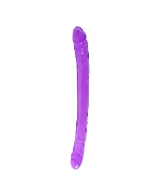 BUBBLEGUM BLAST GROOVY TIMES PURPLE CLASSIC JELLY 14,8 INCH DOUBLE DONG