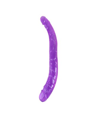 BUBBLEGUM BLAST GROOVY TIMES PURPLE CLASSIC JELLY 14,8 INCH DOUBLE DONG