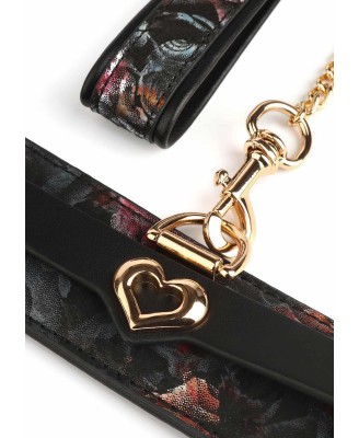 Floral Jacquard Collar Leash
