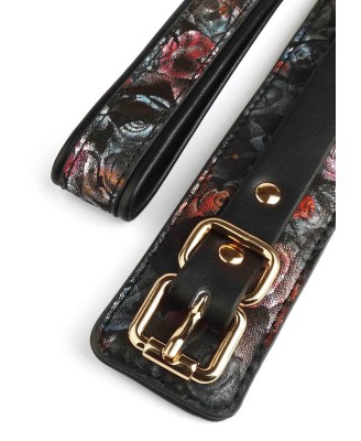 Floral Jacquard Collar Leash