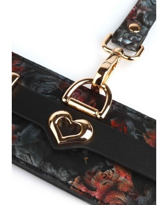 Floral Jacquard Ankle Cuffs