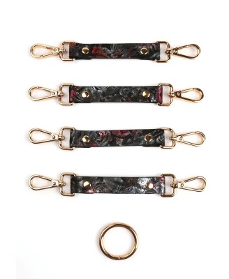 Floral Jacquard Hogtie