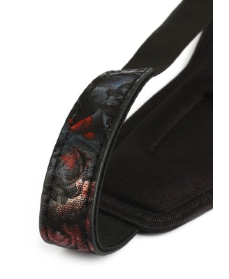 Floral Jacquard Blindfold