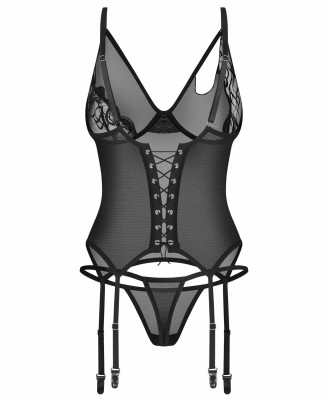 Saturis gorset i stringi 2XL/3XL