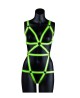 Full Body Harness - GitD - Neon Green/Black - L/XL