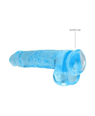 Realistic Dildo with Balls - 9""""/ 25 cm