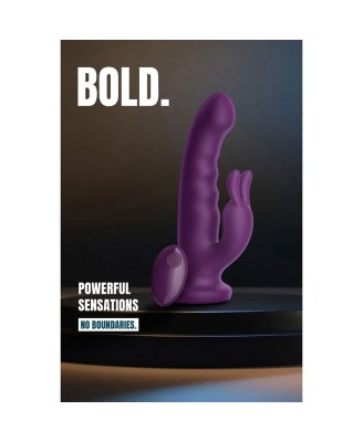 BOLD SAGE DUO-VIBRATOR WITH SUCTION CUP