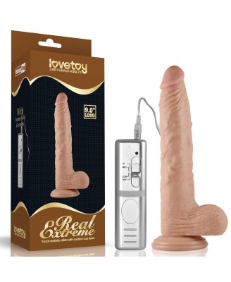 9'' Real Extreme Vibrating Dildo