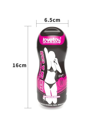 Sex In A Can Vagina Lotus Tunnel - Vibrating