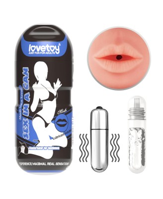 Sex In A Can Mouth Lotus Tunnel - Vibrating