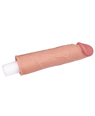 Add 1"" Pleasure X Tender Penis Sleeve Flesh