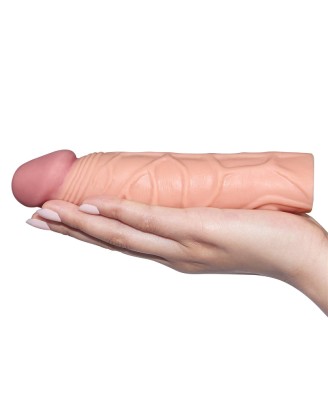 Add 1"" Pleasure X Tender Penis Sleeve Flesh