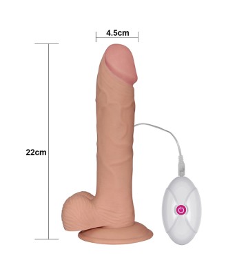 9"" The Ultra Soft Dude Vibrating