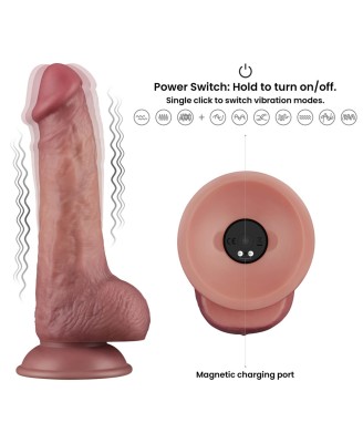 8.5'' Vibrating Dual Density Power Cock