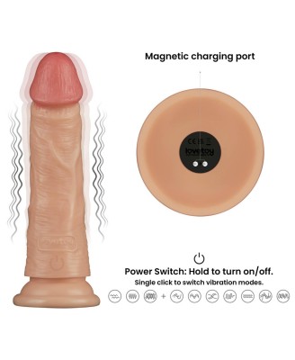 7'' Vibrating Power Basics Cock