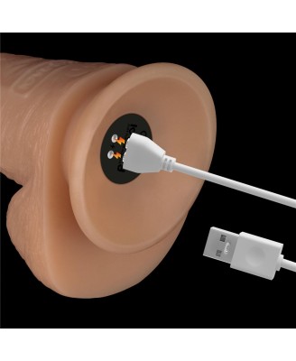 8'' Vibrating Power Basics Cock